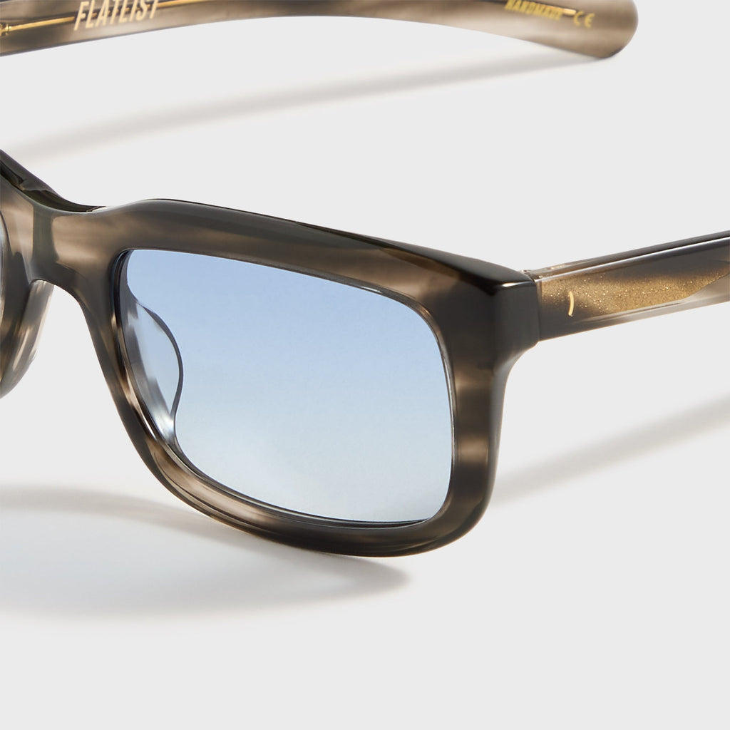 Flatlist Palmer - Grey Havana / Blue Gradient Lens