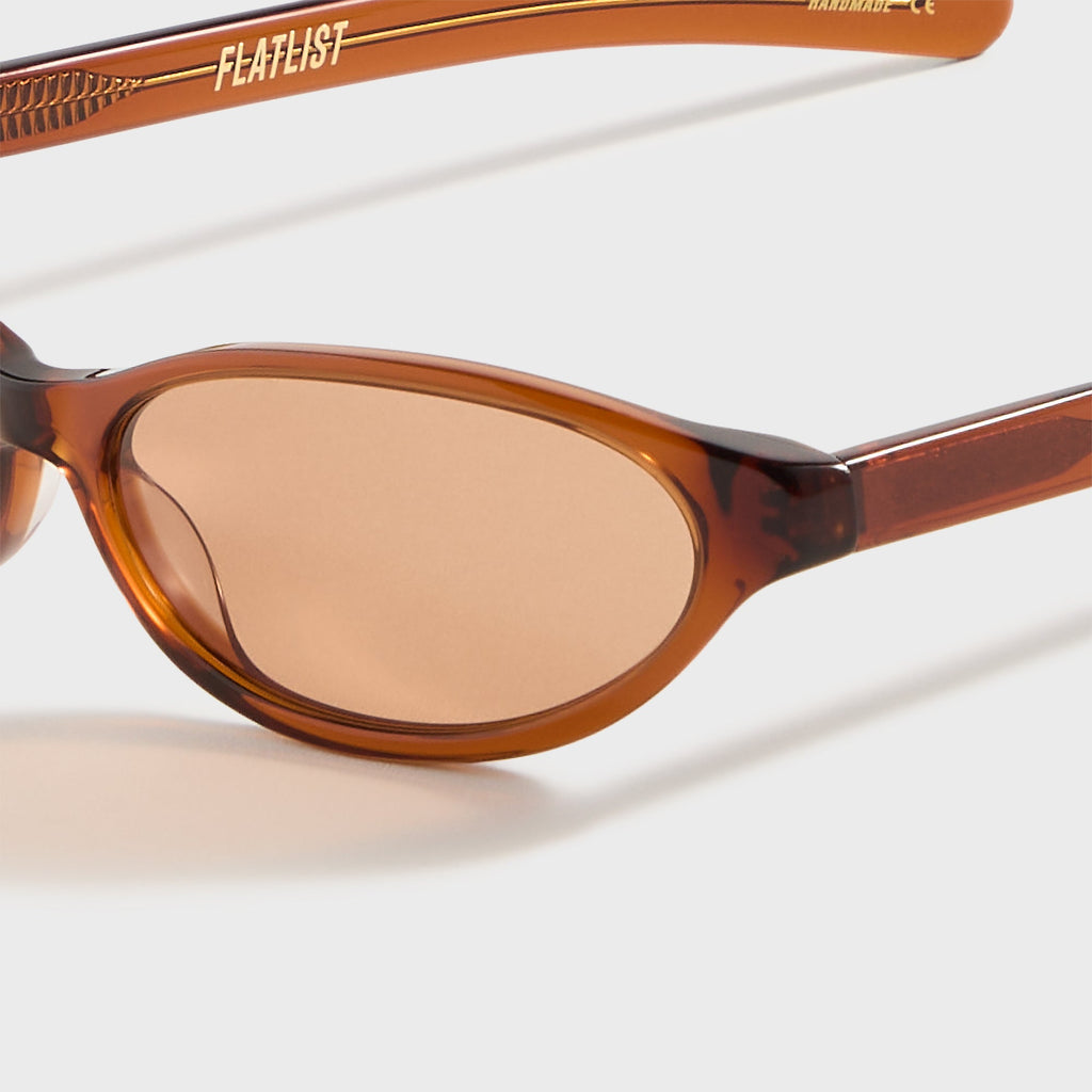 Flatlist Olympia - Crystal Brown / Brown Lens