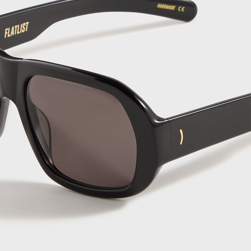 Flatlist Ford - Solid Black / Solid Black Lens
