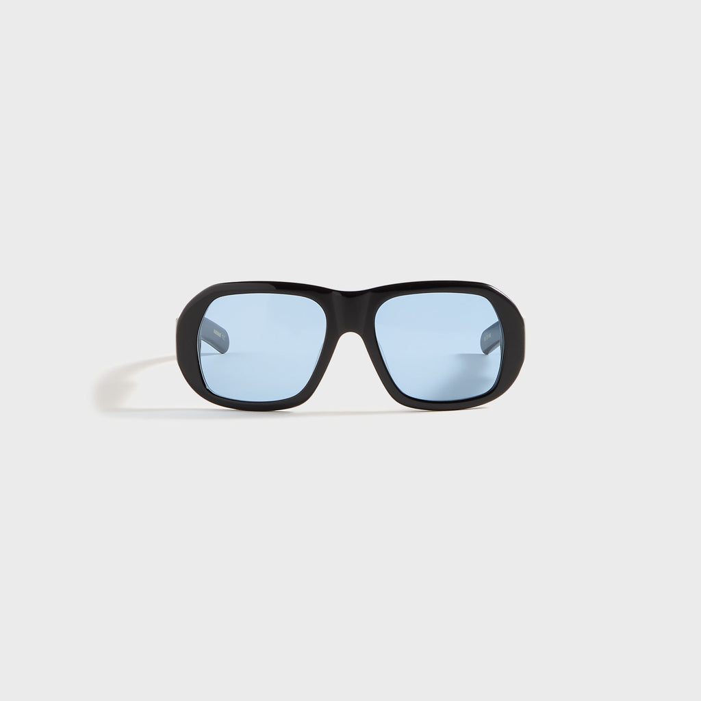 Flatlist Ford - Solid Black / Solid Blue Lens