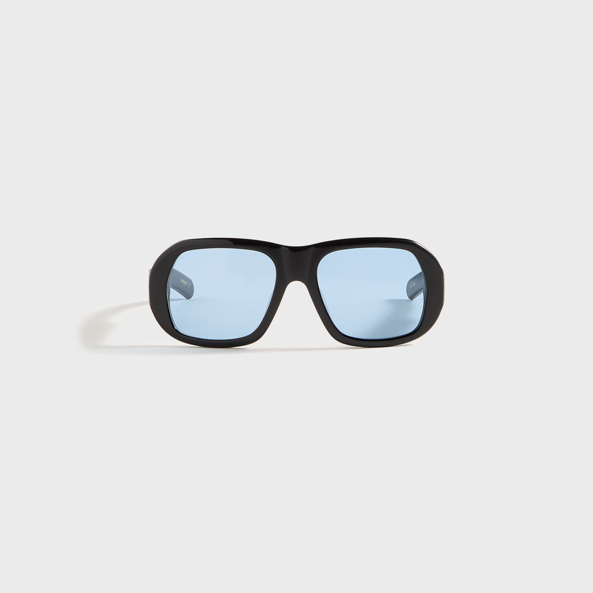 Flatlist Ford - Solid Black / Solid Blue Lens
