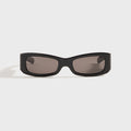 Flatlist Kareem - Solid Black / Solid Black Lens