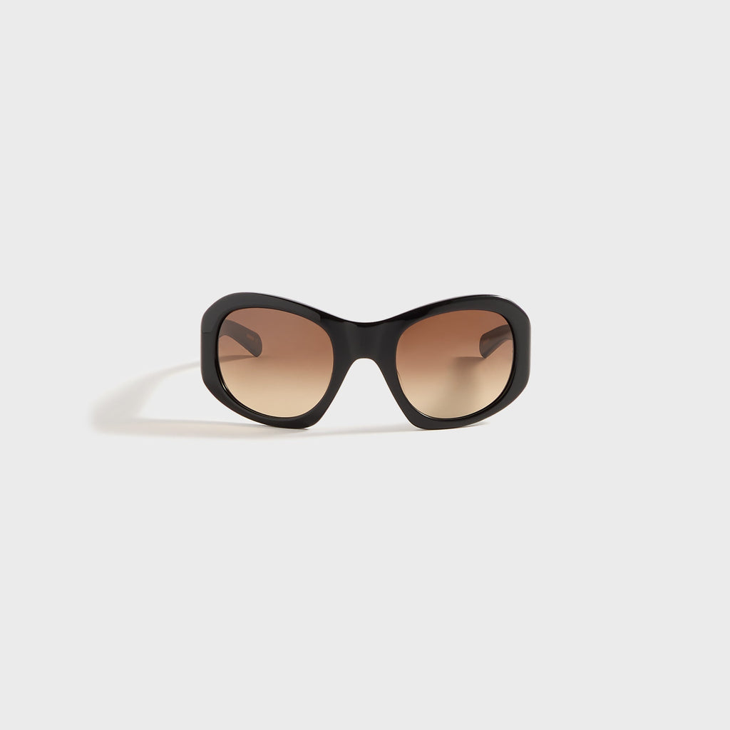 Flatlist Ezra - Solid Black / Brown Gradient Lens