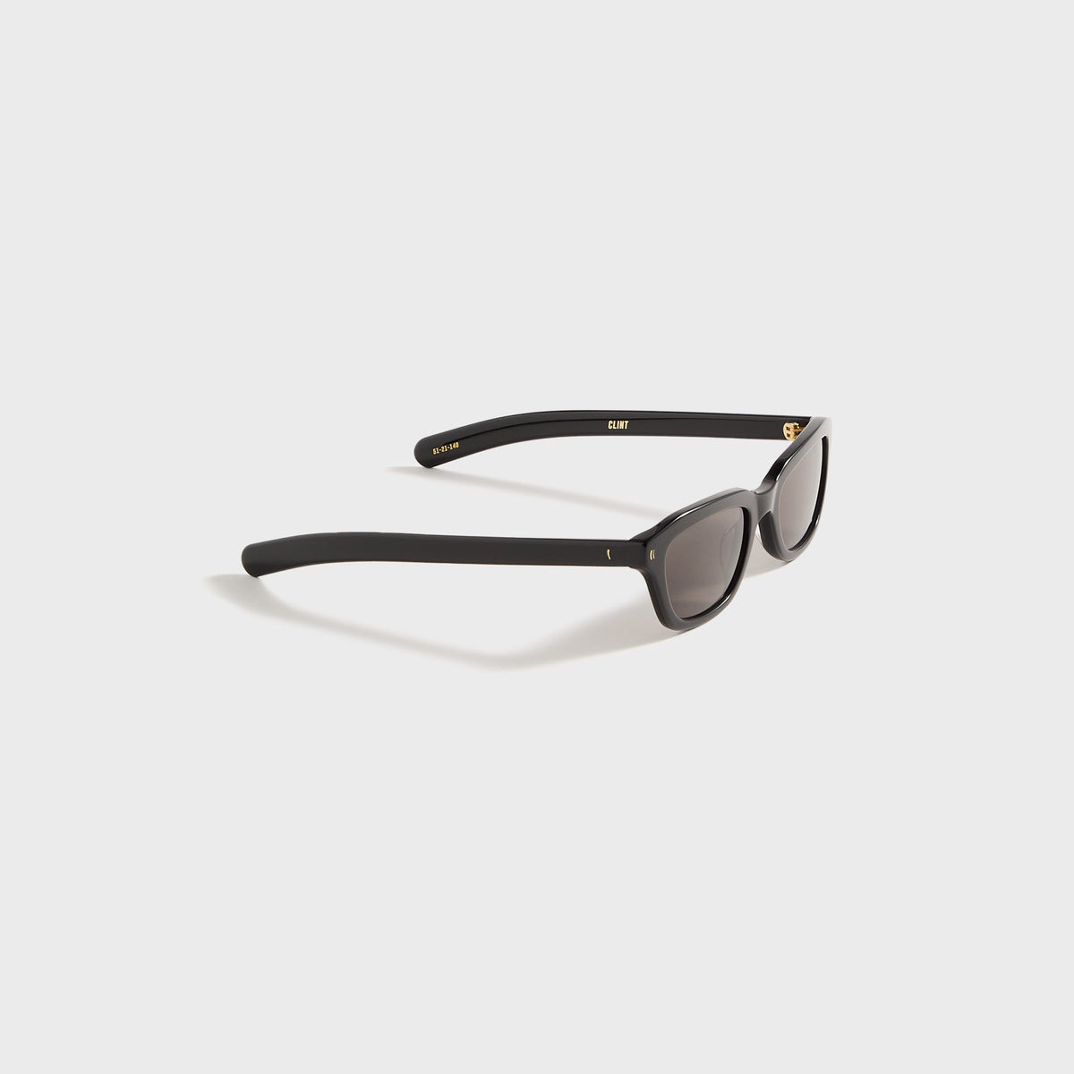 Flatlist Clint - Solid Black / Solid Black Lens