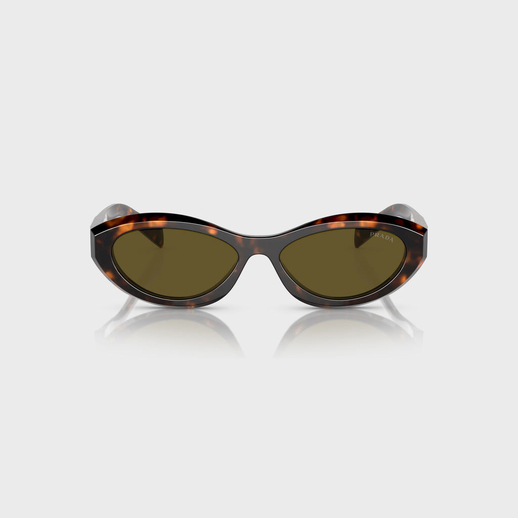 Prada PR 26ZS Sunglasses - Honey Tortoise / Dark Brown