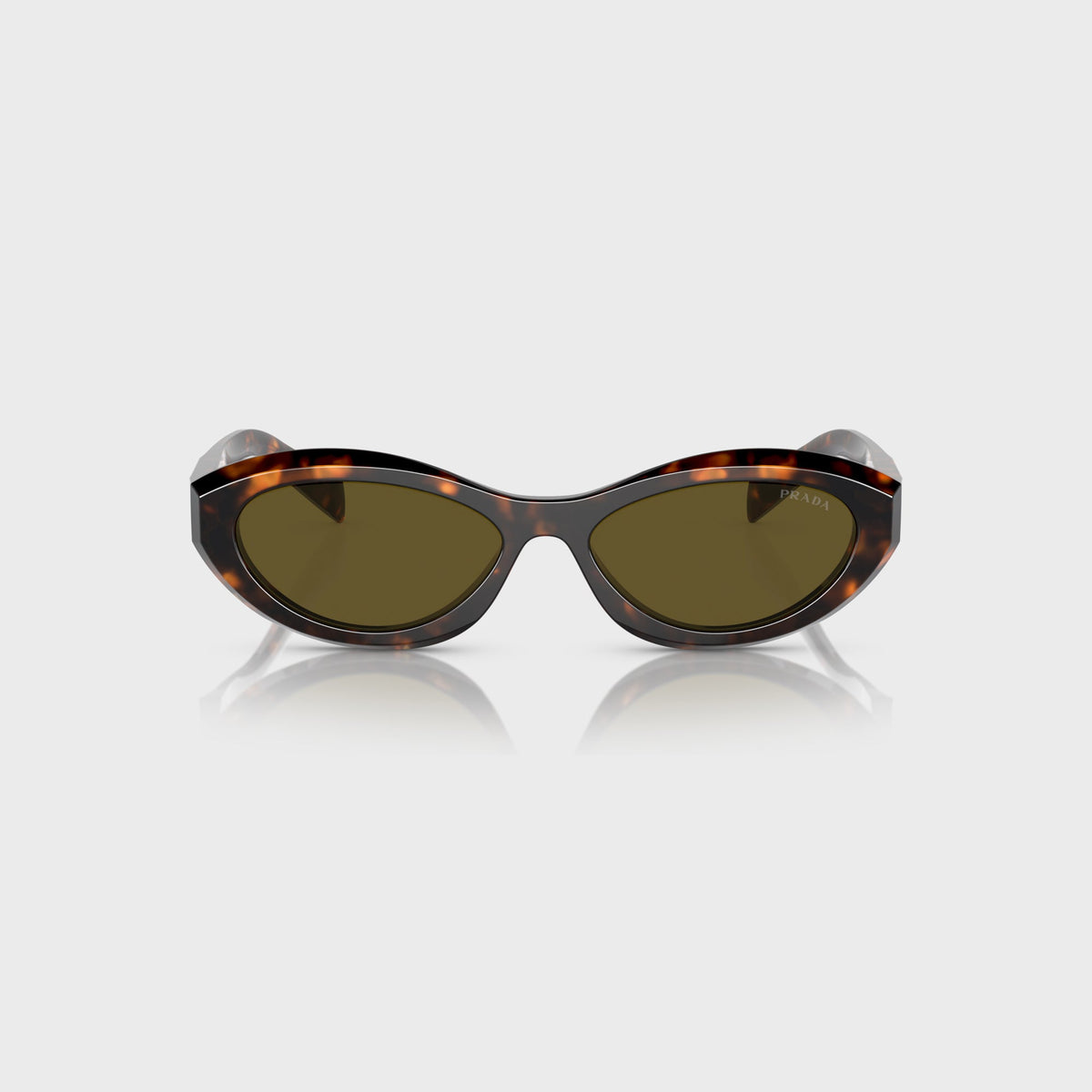 Prada PR 26ZS Sunglasses - Honey Tortoise / Dark Brown