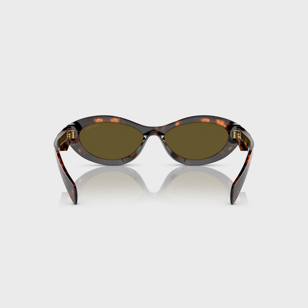 Prada PR 26ZS Sunglasses - Honey Tortoise / Dark Brown