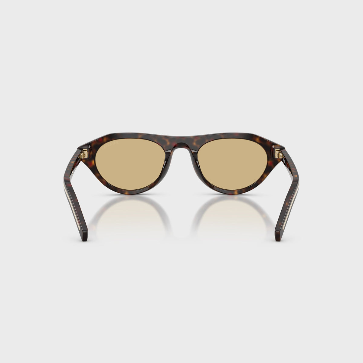 Prada PR B15S Acetate Sunglasses - Root Tortoise / Light Brown