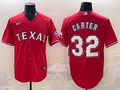 Men's Texas Rangers Evan Carter #32 Red Limited Player Jersey