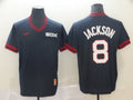 Men's Chicago White Sox Bo Jackson #8 Navy Replica Baseball Jersey1