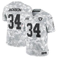 Bo Jackson Las Vegas Raiders Salute To Service 2024 Jersey