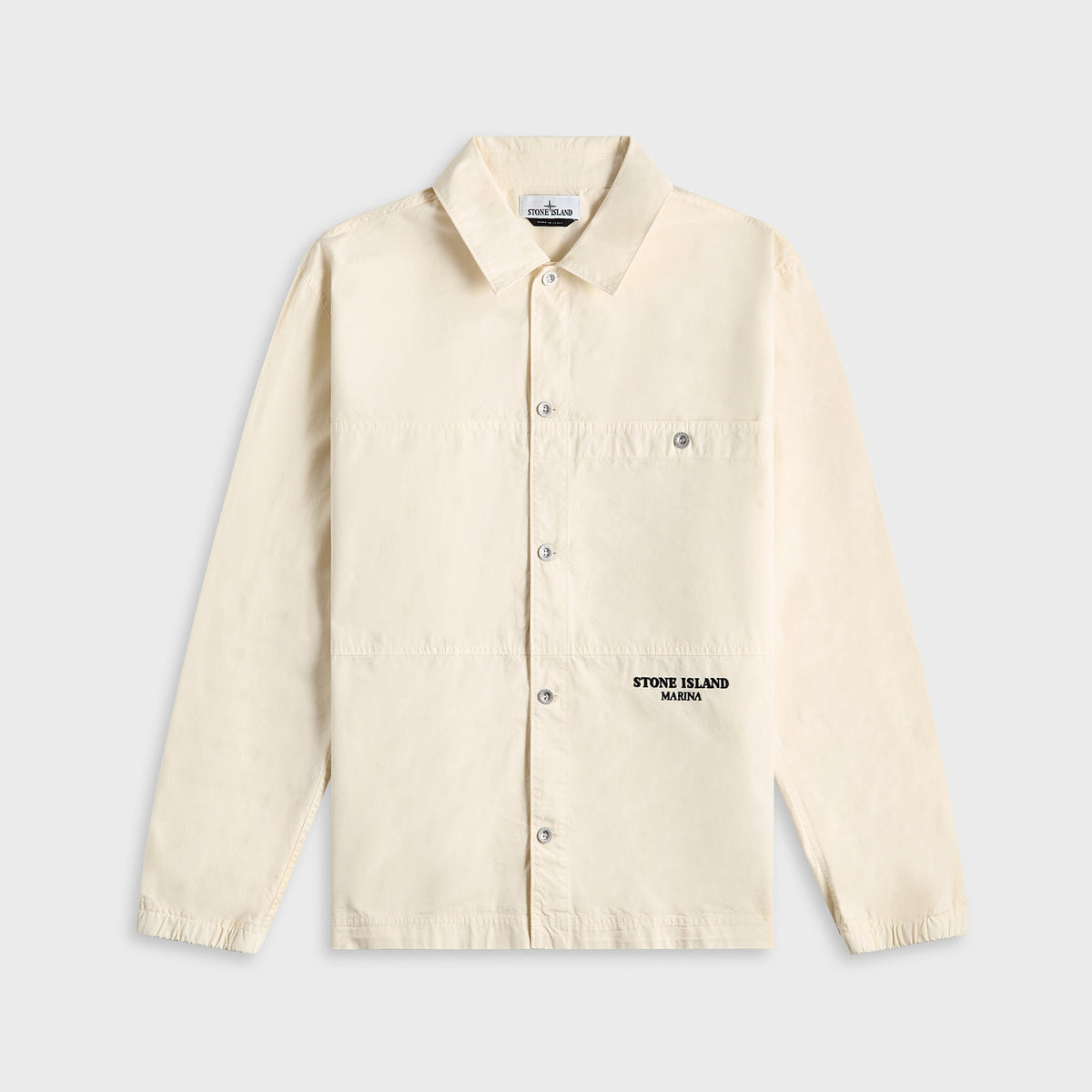 Stone Island Cotton Tela Marina Shirt - Ivory