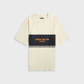 Stone Island Garment Dyed Cotton Marina Tee - Ivory