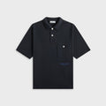 Stone Island Cotton Pique Marina Polo - Navy Blue