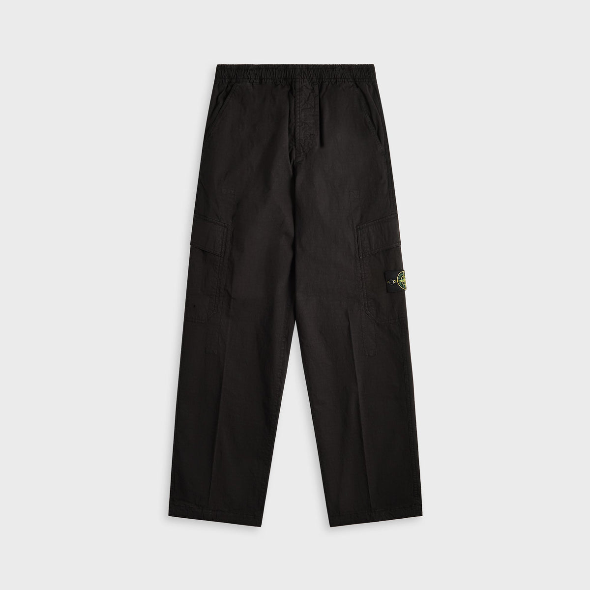 Stone Island Mil-Spec Stretch Ripstop-Tc Garment Dyed Cargo Pant - Black