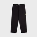 Stone Island Cotton Moleskin Trousers - Black