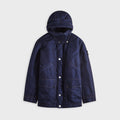 Stone Island Denim Research Short Parka - Blue