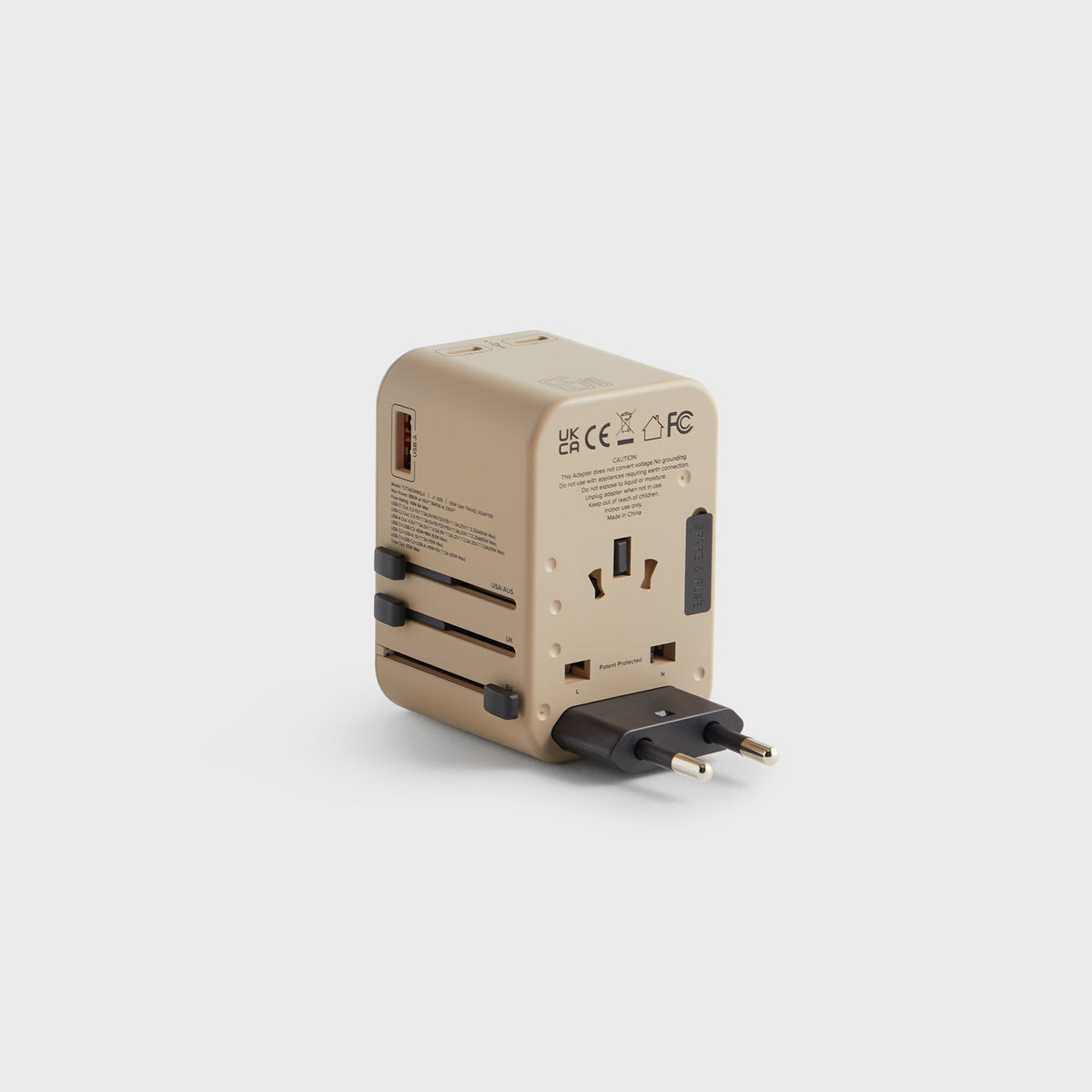 Kith for TUMI 65W Universal Power Adapter - Quicksand