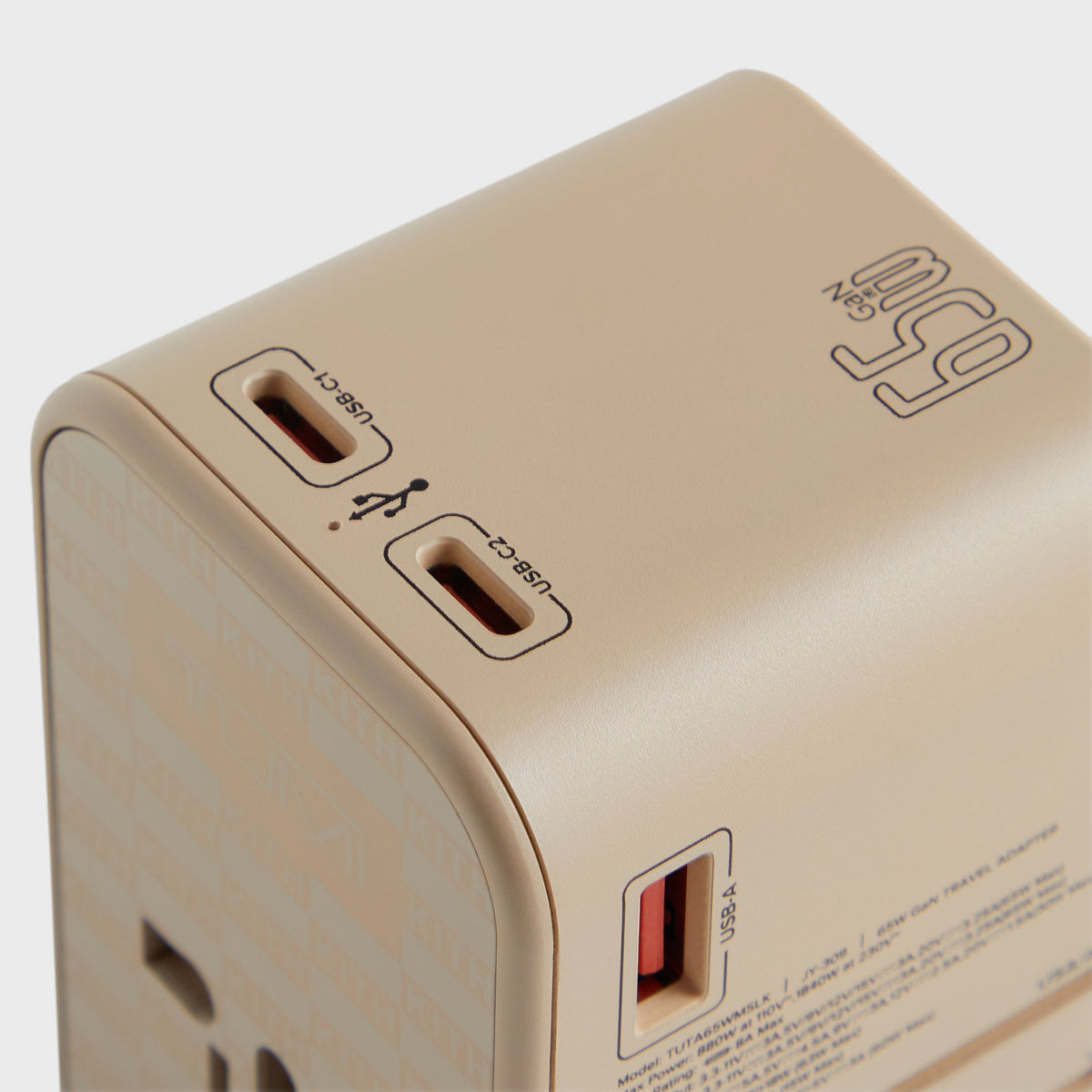 Kith for TUMI 65W Universal Power Adapter - Quicksand