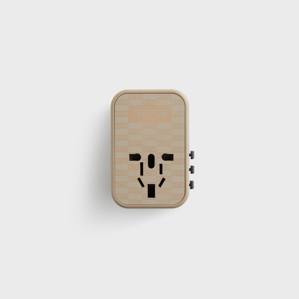 Kith for TUMI 65W Universal Power Adapter - Quicksand