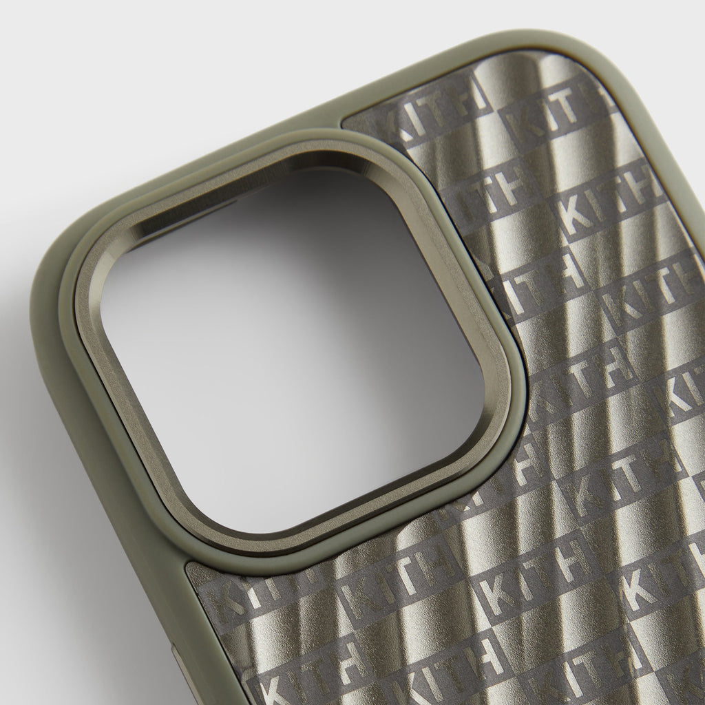 Kith for TUMI Aluminum iPhone 15 Pro Case - Plaster