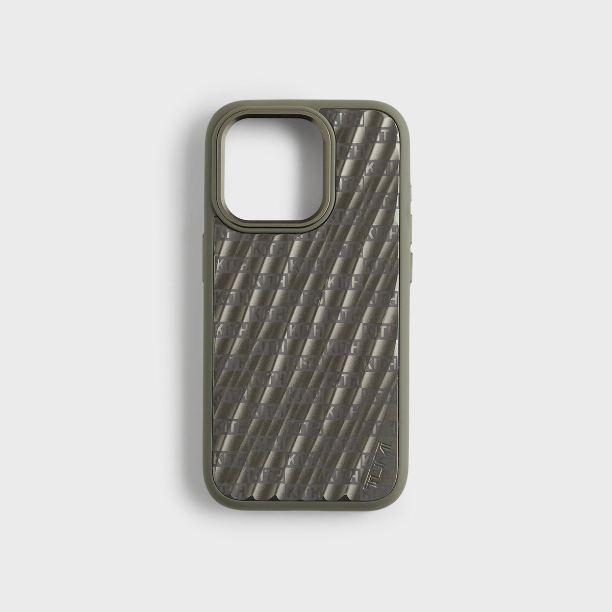 Kith for TUMI Aluminum iPhone 15 Pro Case - Plaster