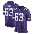 Vederian Lowe Minnesota Vikings Nike Game   Jersey - Purple