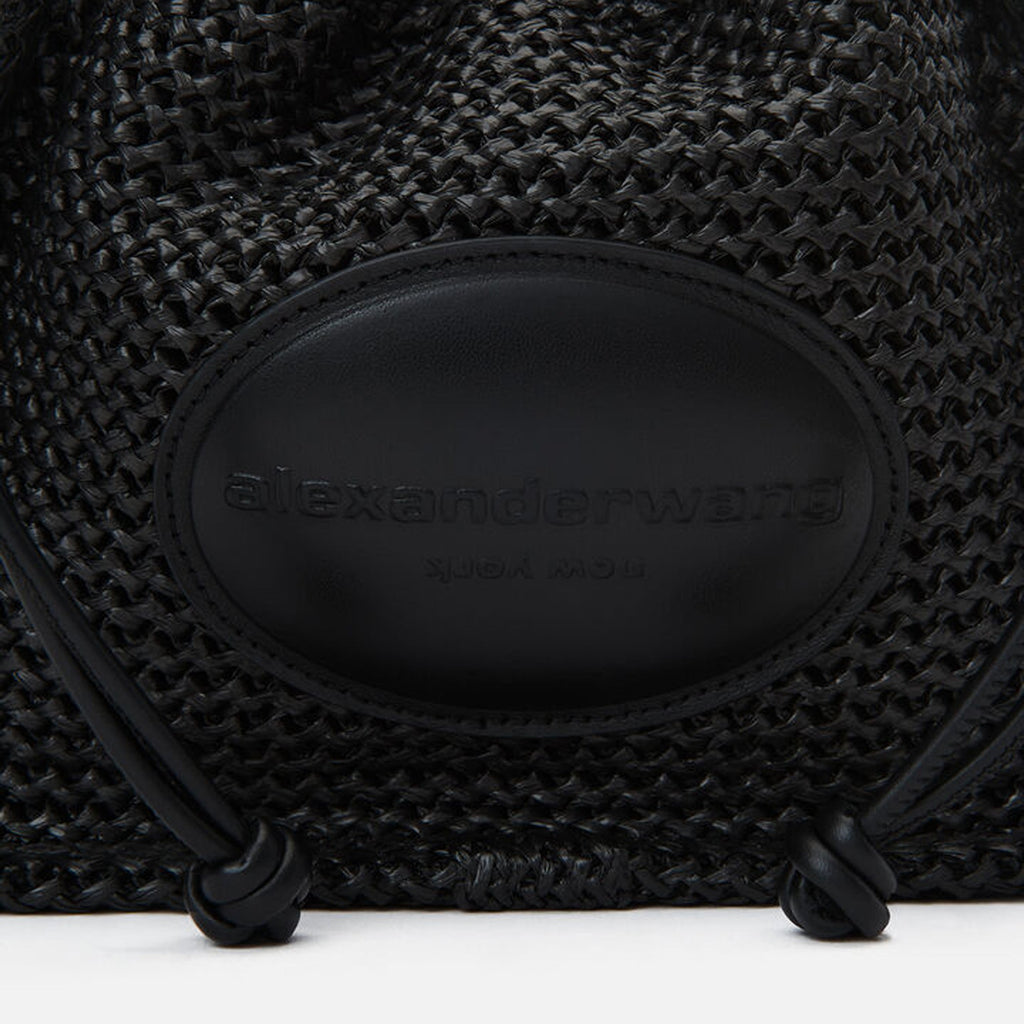 Alexander Wang Ryan Small Raffia Bag - Black
