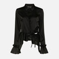 Ottolinger Rouched Blouse - Black