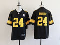 Men's Pittsburgh Steelers Joey Porter Nike Jersey -  Black-yellow numbers