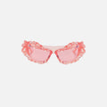 Ottolinger Twisted Sunglasses - Clear Rose