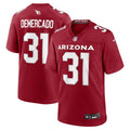 Emari Demercado Arizona Cardinals Nike Team Game Jersey -  Cardinal