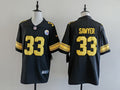 Men's Pittsburgh Steelers Jack Sawyer Nike Jersey -  Black-yellow numbers