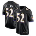 Ray Lewis Baltimore Ravens Nike Retired   Jersey - Black