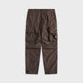 Stone Island Cotton Nylon Micro Ripstop Cargo Pant - Charcoal