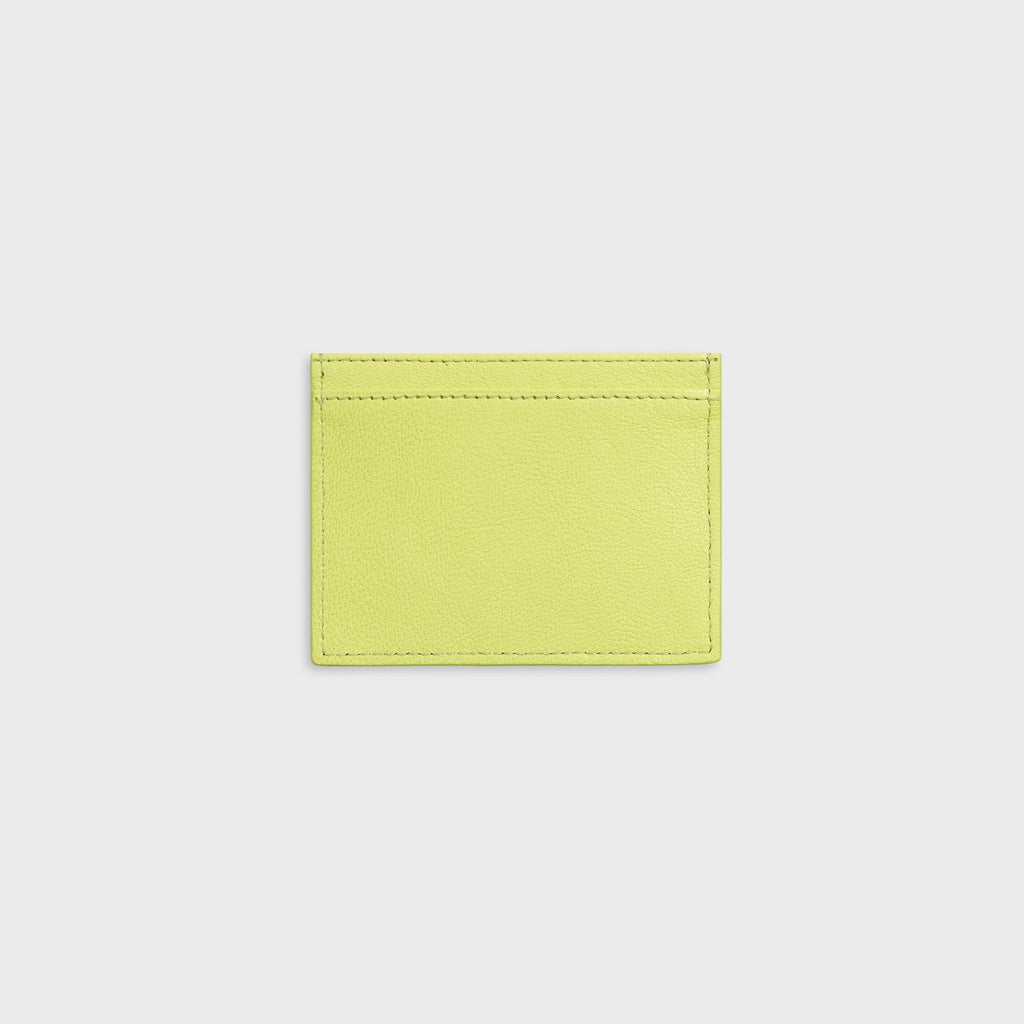 Vivienne Westwood Flat Card Holder - Lime Green
