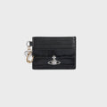Vivienne Westwood Card Holder With Charms - Black