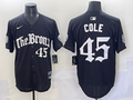 Men's New York Yankees Gerrit Cole #45 Black Alternate Limited Player Jersey