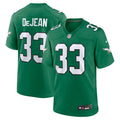 Men's Philadelphia Eagles Cooper DeJean Nike Kelly Green Alternate Game Jersey