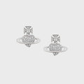 Vivienne Westwood Valentine's Agnatha Earrings - Silver