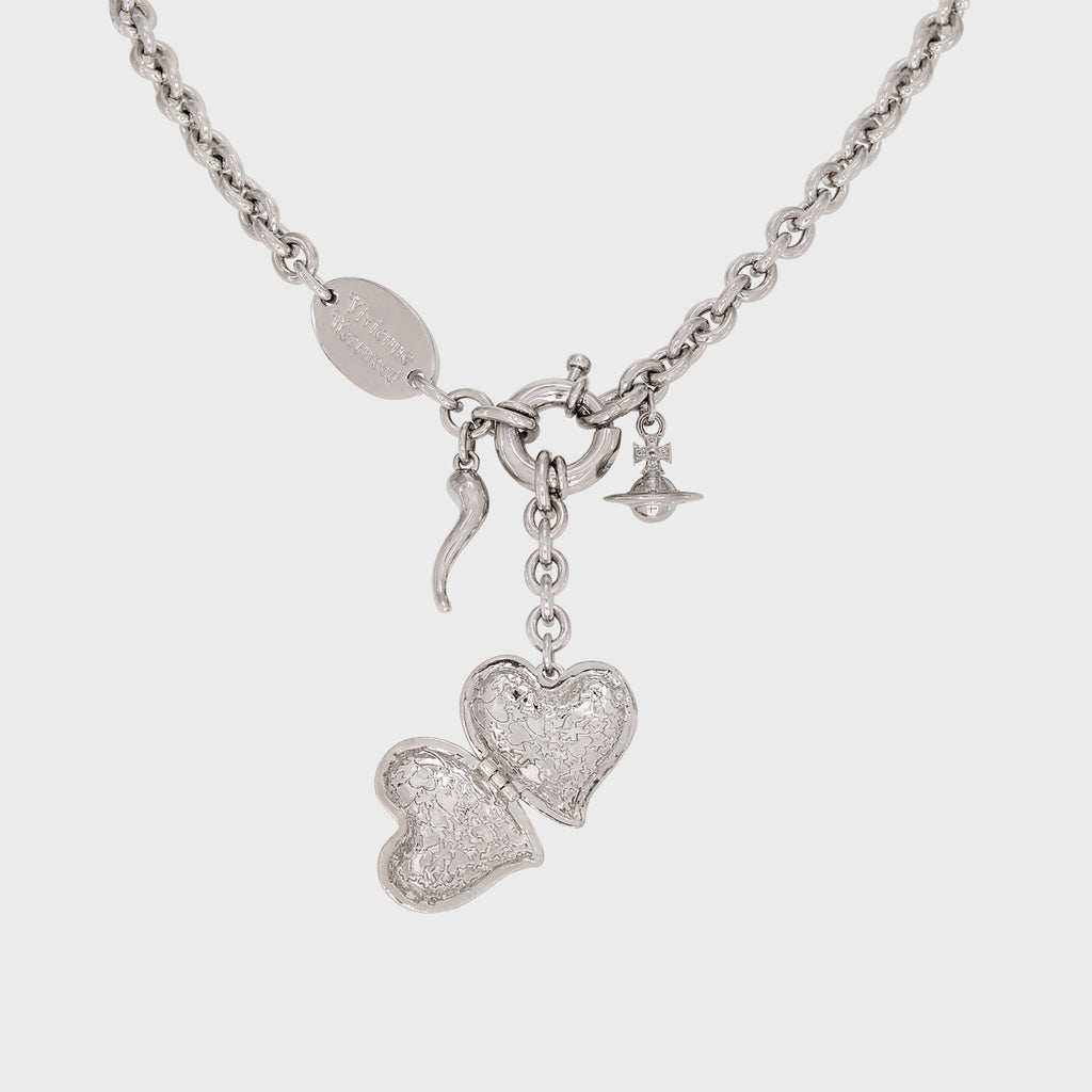 Vivienne Westwood Della Pendant Necklace - Platinum