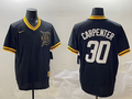 Men's Detroit Tigers Kerry Carpenter #30 Black Replica Player Jersey