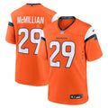 Ja'Quan McMillian Denver Broncos Nike Team Game Jersey -  Orange