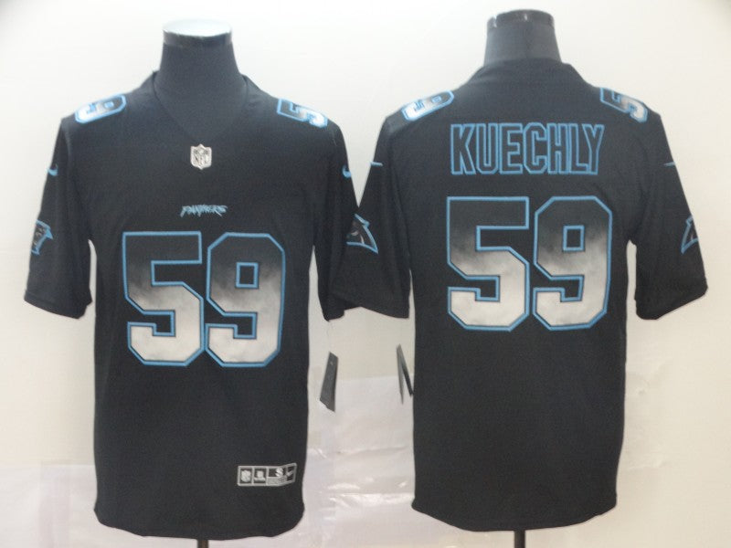 Men's Carolina Panthers #59 Luke Kuechly Black Game Jersey1