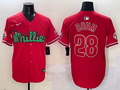 Men's Philadelphia Phillies Alec Bohm #28 Red Player Jersey