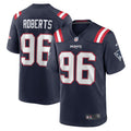 Sam Roberts New England Patriots Nike Game   Jersey - Navy