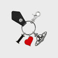Vivienne Westwood I Love Orb Keyring - Black