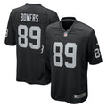 Brock Bowers 89 Las Vegas Raiders Team Game Men Jersey - Black