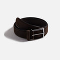 Anderson's Suede Dark Brown Semi Formal Belt - Dark Brown