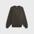Auralee Super High Gauge Sweat P/O Sweatshirt - Dark Brown